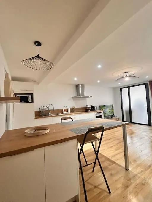 L'Instant Paisible 10 Pers Parking Clim Apartment Montauban 0*,